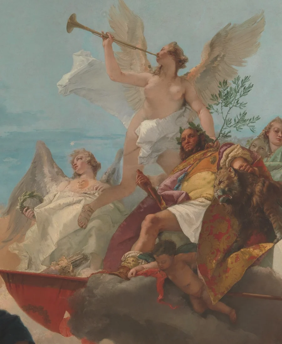 A Glorificação da Família Barbaro, Giovanni Battista Tiepolo